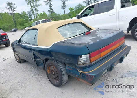 1994 Chrysler Lebaron Gtc/Lx z USA, uszkodzony, nr VIN 1C3EU4535RF263345